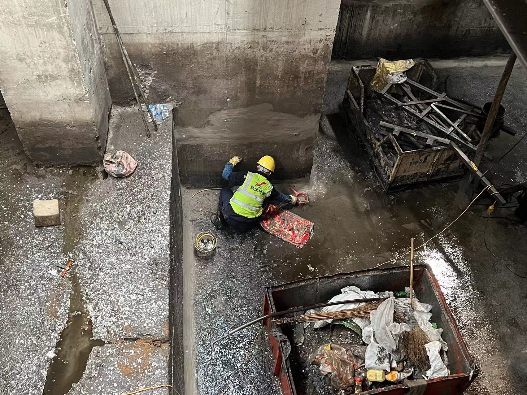 临汾安泽县基坑渗漏水堵漏